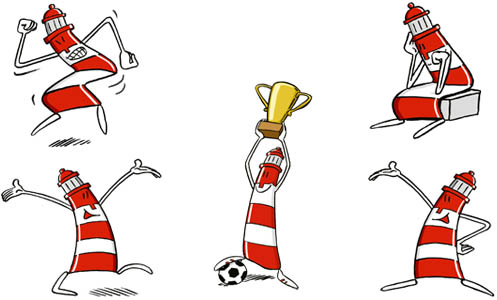 Sympathiefigur Leuchturm