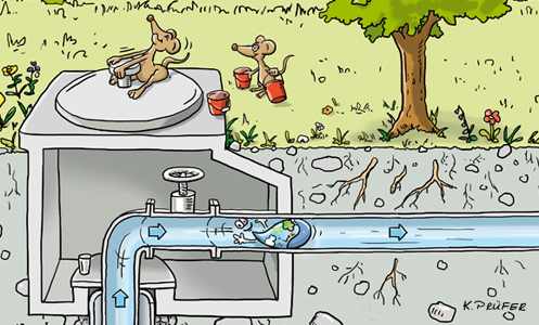 Illustration Trinkwasserschutz